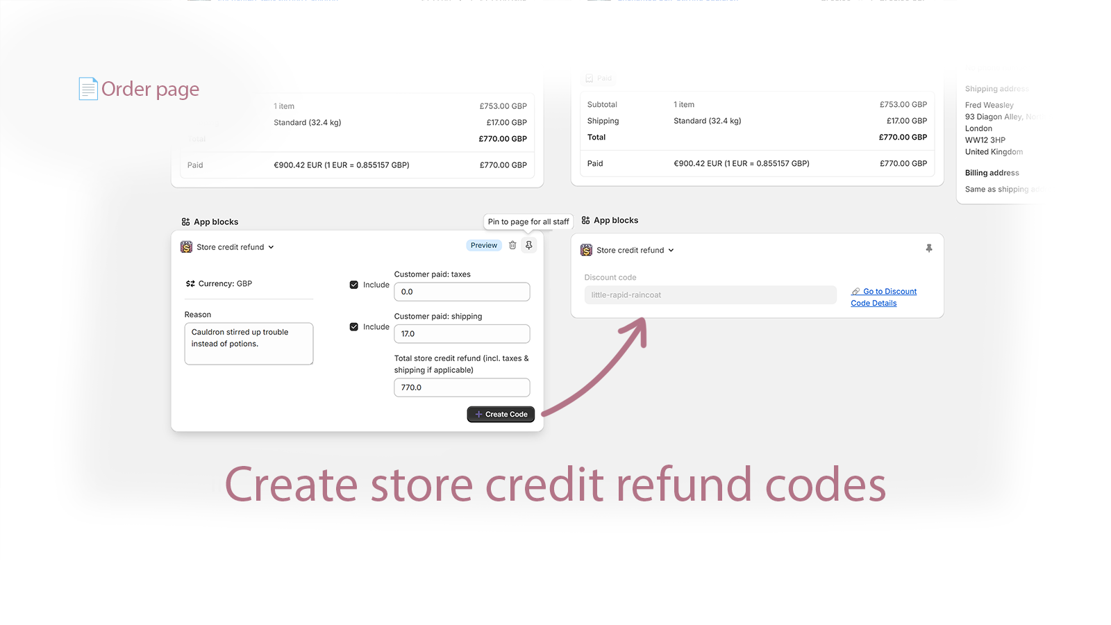Neat Store Credit