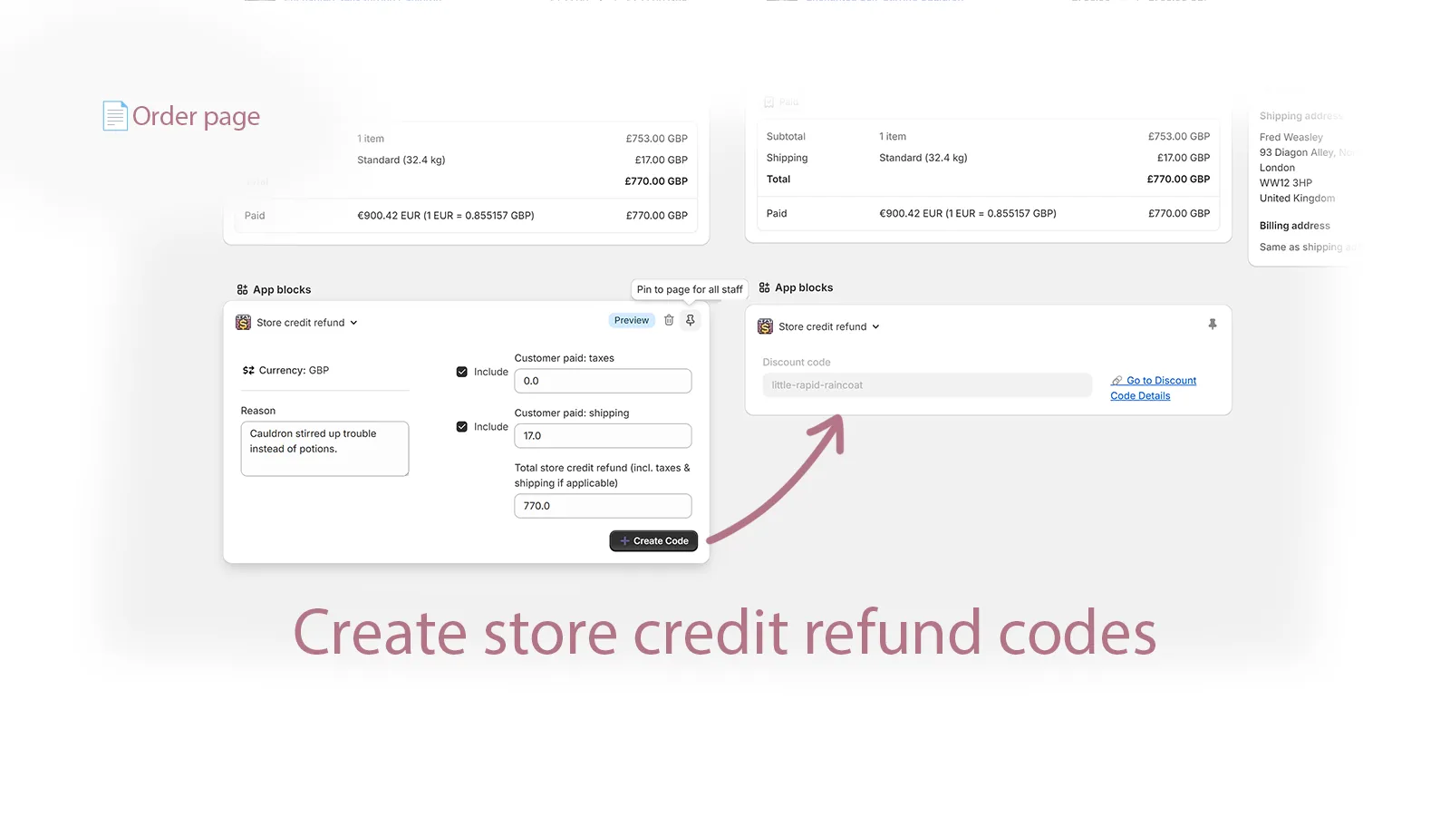 Neat Store Credit