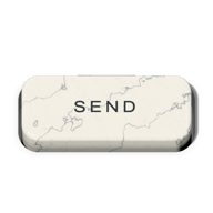 A marble push button